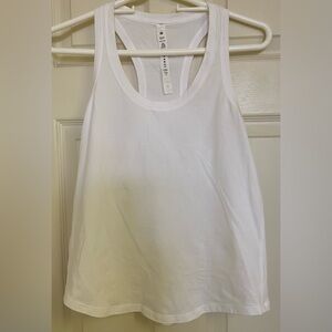 Lululemon Classic White Tank Top Size 2